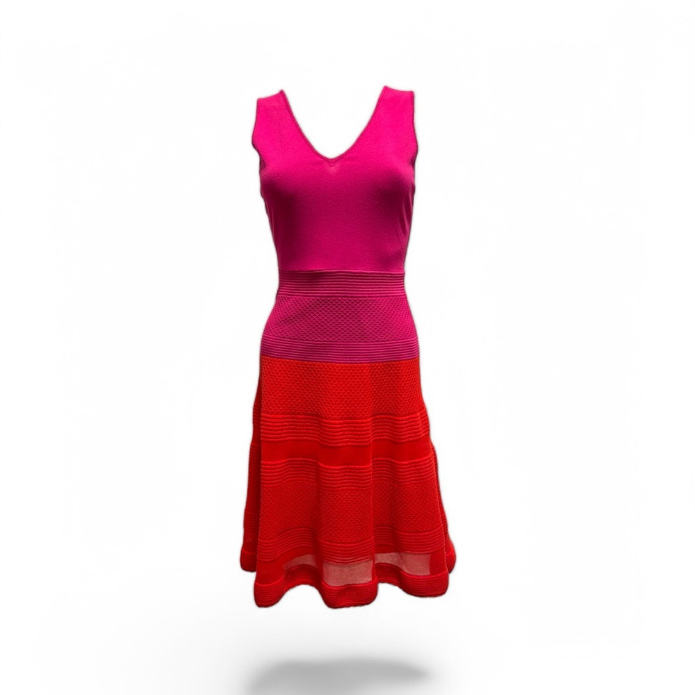 Missoni Pink and Red Sleeveless Dress